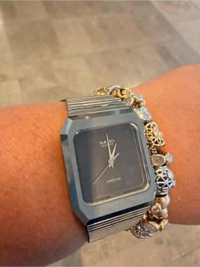 Rado Diastar Vintage Stainless Steel Bracelet Watch - Silver Tone